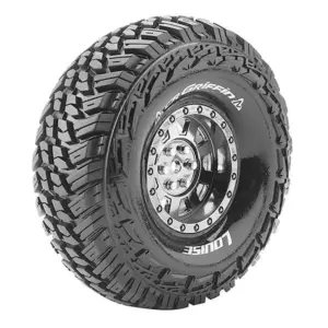 Louise Rc Cr-Griffin 1/10 1.9 Super Soft Black Chrome Hex 12mm