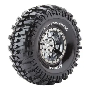 Louise Rc Cr-Champ 1/10 1.9 Super Soft Black Chrome Hex 12mm