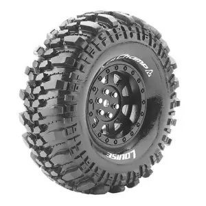 Louise Rc Cr-Champ 1/10 1.9 Super Soft Black Hex 12mm