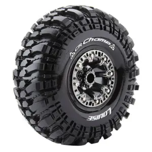 Louise Rc Cr-Champ 1/10 2.2 Super Soft Black Chrome Hex 12mm