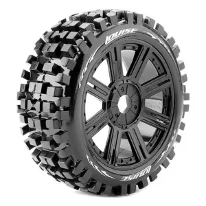 Louise Rc B-Ulldoze 1/8 Fr/Rr Soft Hex 17mm Spoke Black