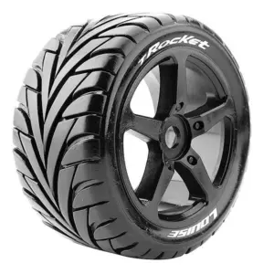 Louise Rc T-Rocket 1/8 Fr/Rr Soft 0 Offset Black