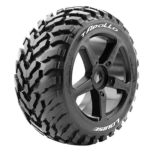 Louise Rc T-Apollo 1/8 Fr/Rr Soft 0 Offset Black