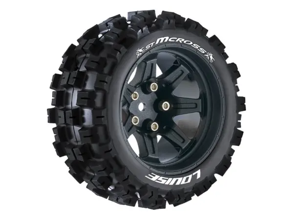 Louise Rc St-McRoss 1/10 Soft Hex 14mm Black Arrma Granite