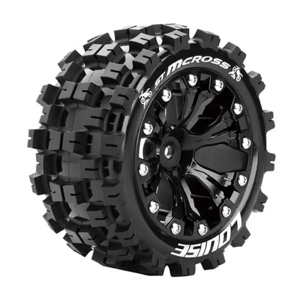 Louise Rc St-McRoss 1/10 Soft Hex 14mm Black Arrma Granite
