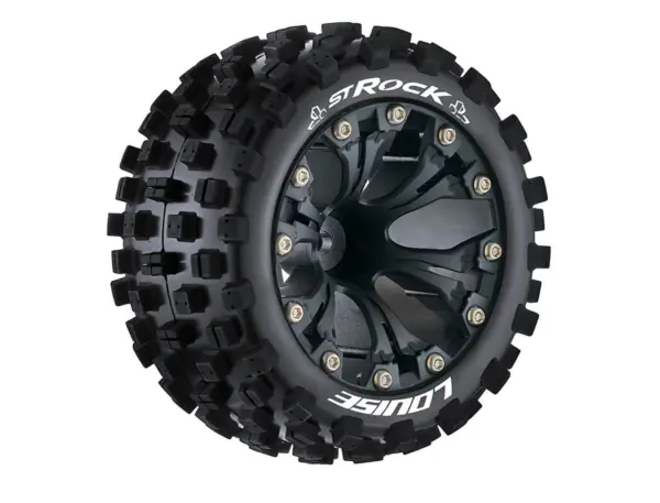 Louise Rc St-Rock 1/10 Soft 1 /2 Offset Black Gp Jato 2wd Rr – view 2