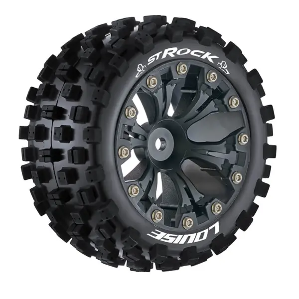 Louise Rc St-Rock 1/10 Soft 0 Offset Black Ep Stampede 2wd