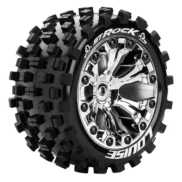 Louise Rc St-Rock 1/10 Soft Bearing Chrome Gp Jato 2wd Fr