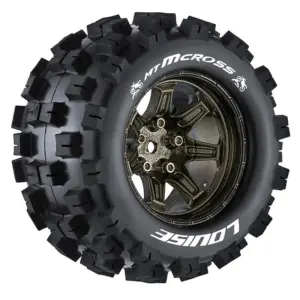 Louise Rc Mt-McRoss 1/10 Soft Hex 14mm Black Chrome Arrma G