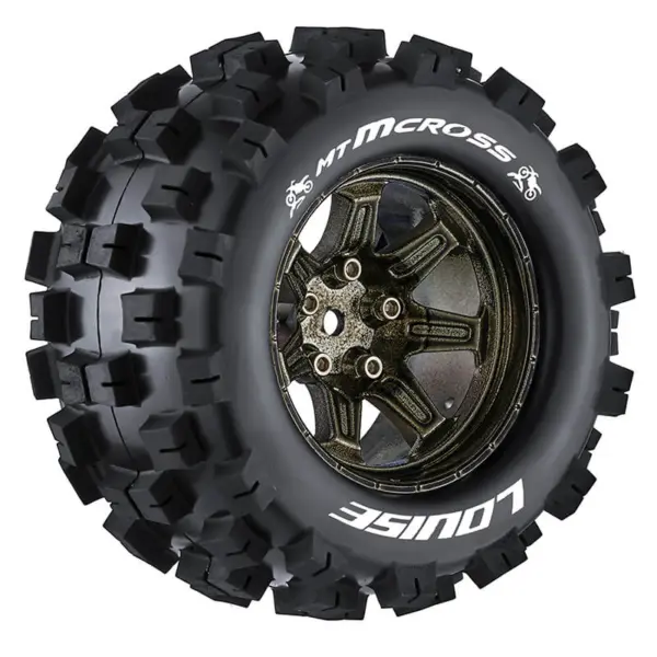 Louise Rc Mt-McRoss 1/10 Soft Hex 14mm Black Chrome Arrma G