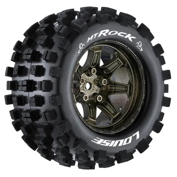 Louise Rc Mt-Rock 1/10 Soft H Ex 14mm Black Chrome Arrma Gra