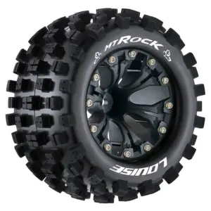 Louise Rc Mt-Rock 1/10 Soft 1 /2 Offset Black Gp Jato 2wd Rr