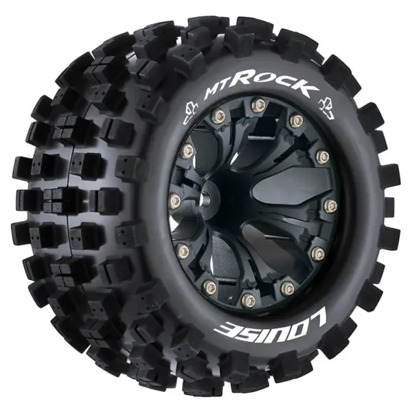 Louise Rc Mt-Rock 1/10 Soft 1 /2 Offset Black Gp Jato 2wd Rr