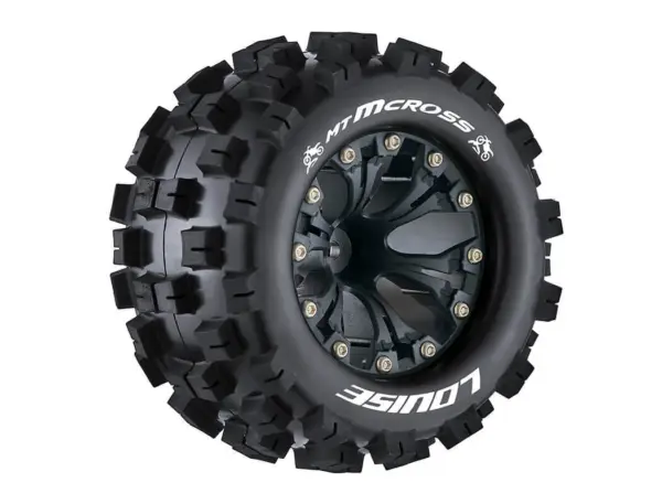 Louise Rc Mt-Rock 1/10 Soft 1 /2 Offset Black Gp Jato 2wd Rr – view 2
