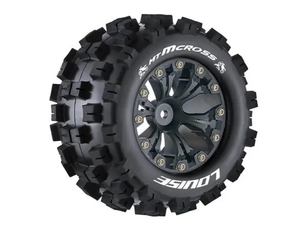 Louise Rc Mt-Rock 1/10 Soft 0 Offset Black Ep Stampede 2wd