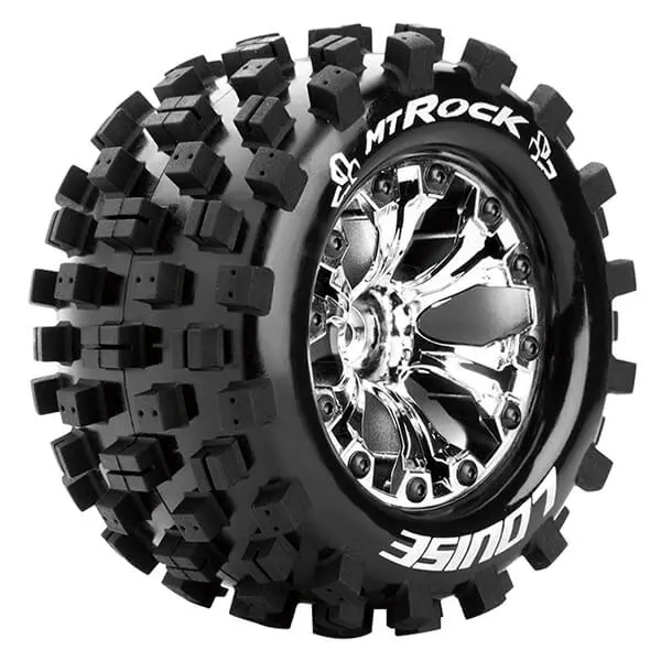 Louise Rc Mt-Rock 1/10 Soft Bearing Chrome Gp Jato 2wd Fr
