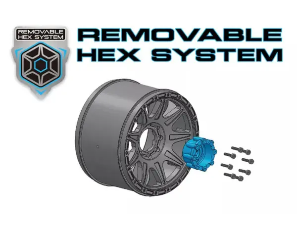 Louise Rc Mt-Rock Removable Hex 12,14,17mm 0"& 1/2" Offset