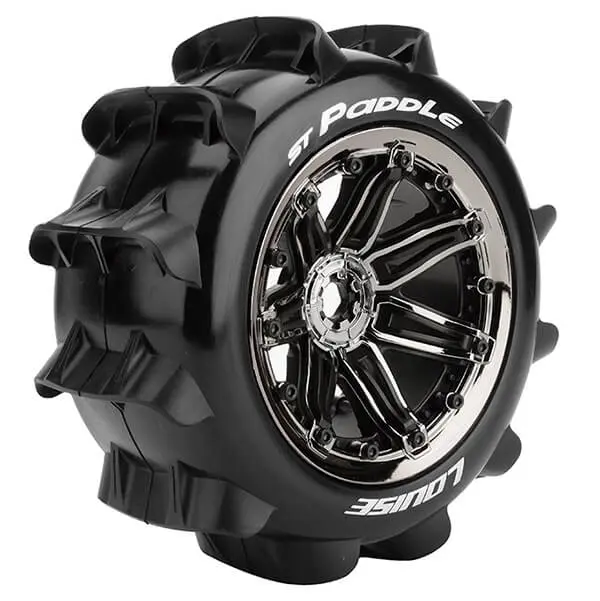 Louise Rc St-Paddle 1/8 Sport Black Chrome E-Revo Fr & Rr