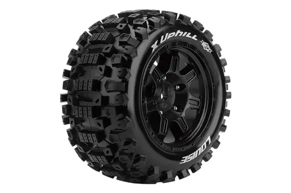 Louise Rc X-Uphill Black Mounted X-Maxx Hex 24mm