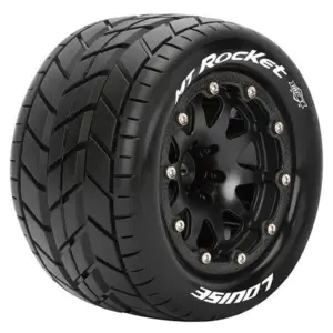Louise Rc Mt-Rocket 1/10 Soft Bead-Lock/1/2 Offset Hex 12mm Black