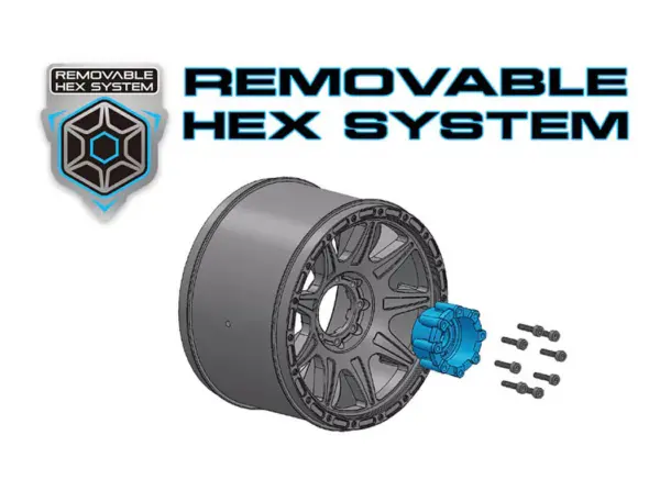 Louise Rc Mt-Rocket Removable Hex 12,14,17mm 0"& 1/2" Offset