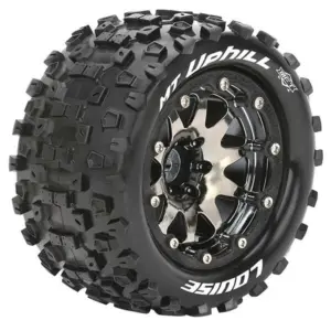 Louise Rc Mt-Uphill 1/10 Soft Bead-Lock/0 Offset Hex 12mm Black Chrome