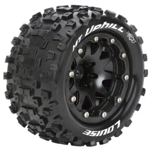 Louise Rc Mt-Uphill 1/10 Soft Bead-Lock/1/2 Offset Hex 12mm Black