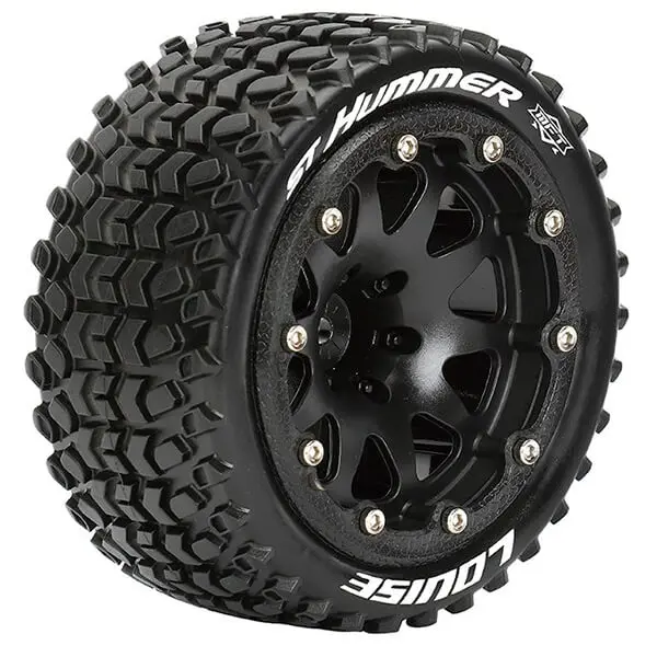 Louise Rc St-Hummer 1/10 Soft Bead-Lock/1/2 Offset Hex 12mm Black