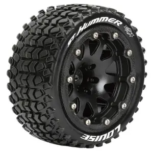 Louise Rc St-Hummer 1/10 Soft Bead-Lock/0 Offset Hex 12mm Black