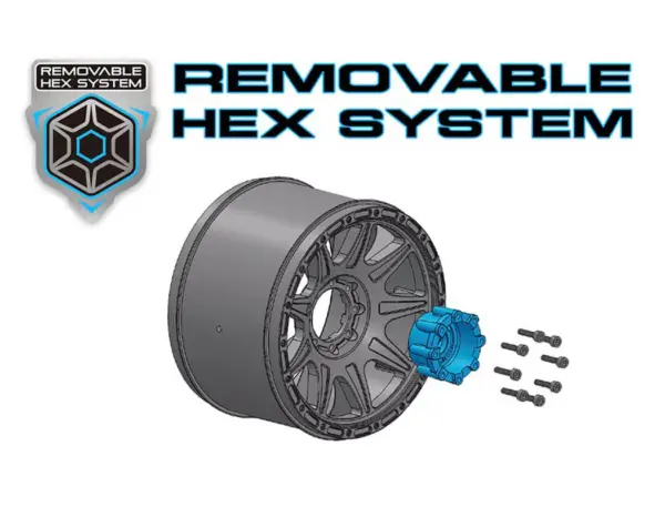 Louise Rc Mt-Uphill Removable Hex 17mm 1/8 0" & 1/2" Offset