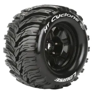 Louise Rc Mt-Cyclone 1/8 Sport 1/2" Offset Hex 17mm Black