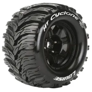 Louise Rc Mt-Cyclone 1/8 Sport 0" Offset Hex 17mm Black