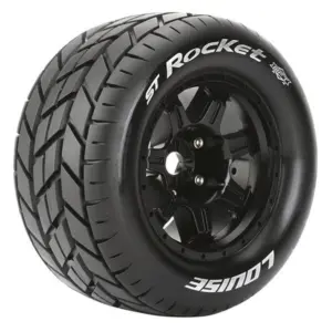 Louise Rc St-Rocket 1/8 Sport 0" Offset Hex 17mm Black