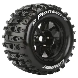 Louise Rc St-Pioneer 1/8 Sport 1/2" Offset Hex 17mm Black Chrome