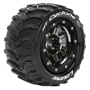 Louise Rc Mt-Cyclone T-Maxx Soft 1/2" Offset Hex 17mm Black Chrome
