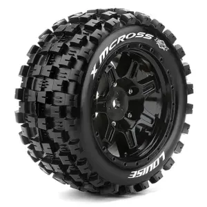 Louise Rc X-McRoss Black Arrma Kraton 8s Mounted 24mm Hex
