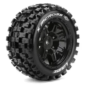 Louise Rc X-McRoss Black Arrma Kraton 8s Mounted 24mm Hex – view 2