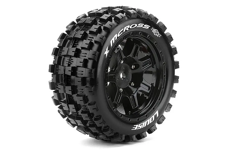 Louise Rc X-McRoss Black Arrma Kraton 8s Mounted 24mm Hex – view 2