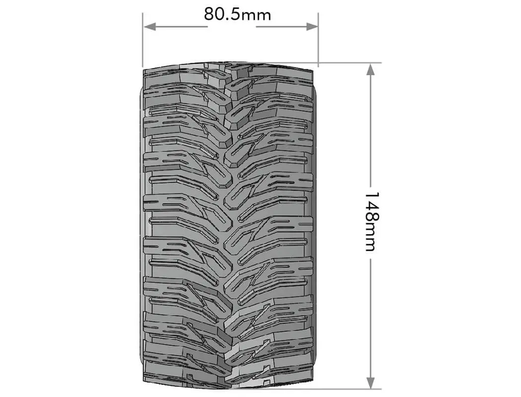 Louise Rc MFT Mt-Cyclone 1/8 0" & 1/2" Offset Hex 17mm – view 5