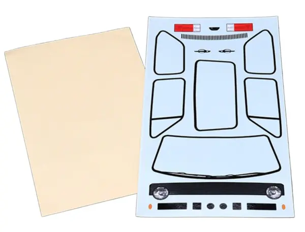 Louise Rc Golf Mk1 Clear Body (210mm)