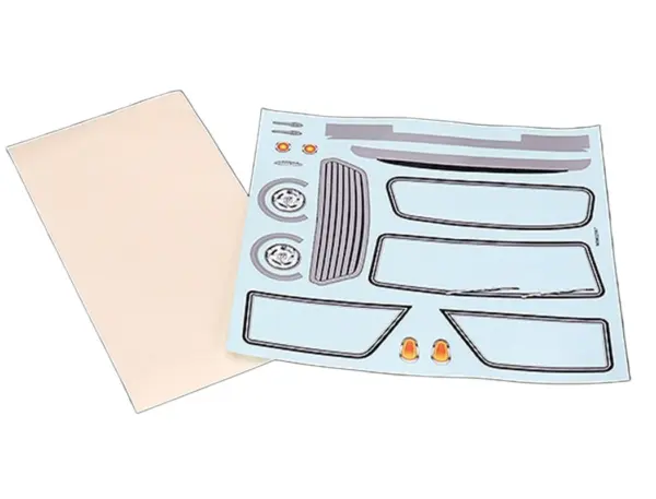 Louise Rc Mini Pick Up Clear Body (210mm)