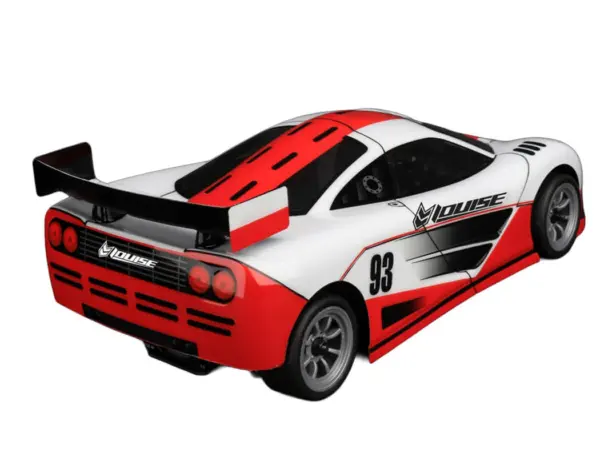 Louise Rc McL-F1 Clear Body (210-225mm)