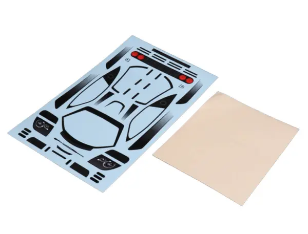 Louise Rc McL-F1 Clear Body (210-225mm)