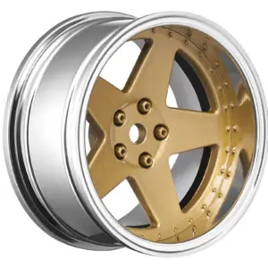 Louise Rc 1/10 Drift 2,4,6,8mm Offset 5-Spoke Wheels Bronze – view 2