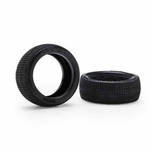 Matrix Red Giant Clay Super Soft 1:8 Buggy Tyres Only (2)