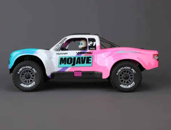 Method Geoform 1/16 Sc Tyres on 12mm Hex Grey Wheels (Pr)