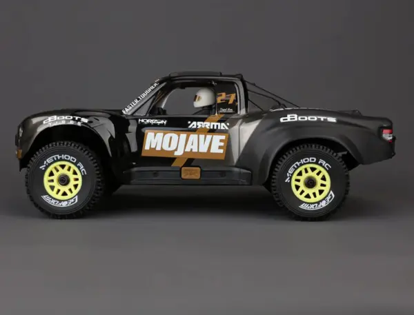 Method Geoform 1/16 Sc Tyres on 12mm Hex Yellow Wheels (Pr)