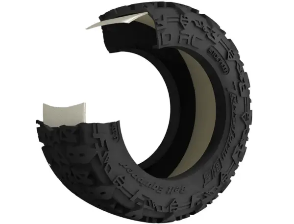 Method Terraform Belted Sc Tyres on Array Rims 1/5 24mm Hex
