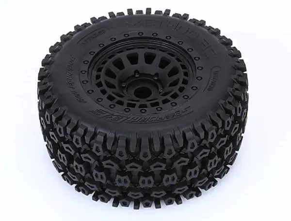 Method Geoform Belted 1/8 Mt Tyres on Array 17mm Rims