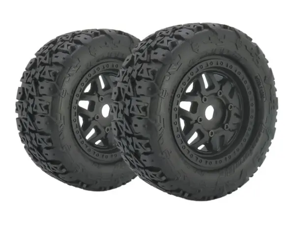 Method Terraform Belted Sc Tyres on Switch Rims 1/7, 1/8